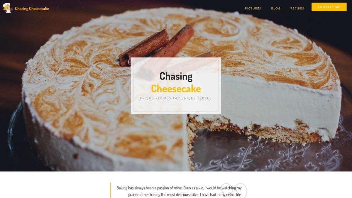 Chasing Cheesecake Showcase